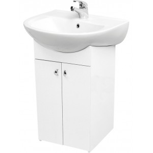 Dulăpior baie BIANCO sub lavoar President 55 DSM